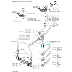 Magura Brake Clamp screws [x2] - 0724490