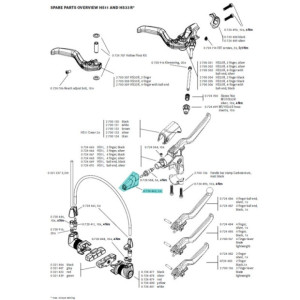 Magura HS Hose cover [x1] - 0724462