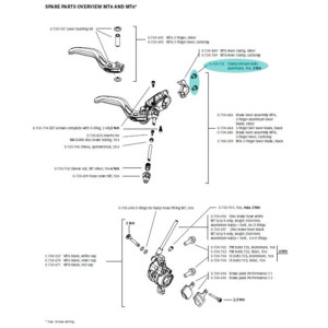 Magura Brake MT Clamp screws [x2] - 0724713