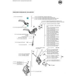 Magura Cover Kit MT Lever - 0724708