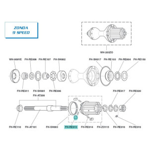 Campagnolo FH-RE013 Pawl - [ x 1]