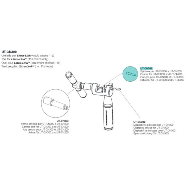 Campagnolo Head pin Chain Tool - UT-CN301