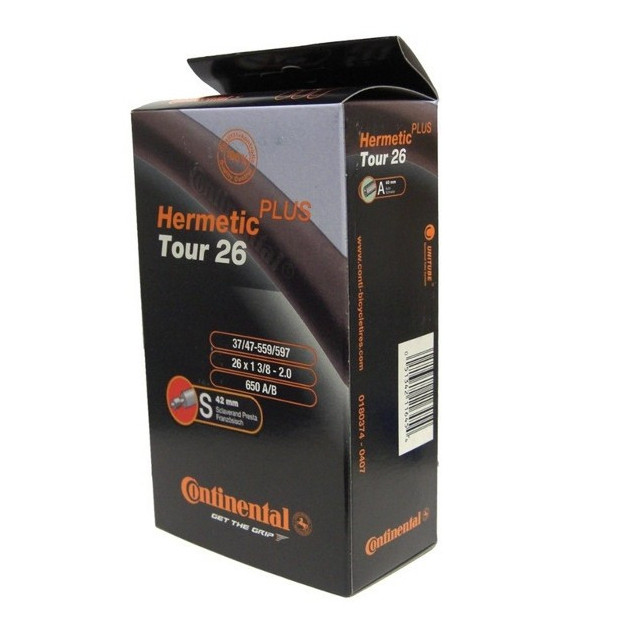 Continental Hermetic Plus Innertube Presta 26' (37/54-559/597)