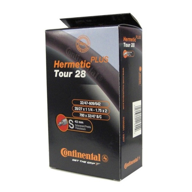 Continental Hermetic Plus Innertube Presta 28' (32/47-622/642)