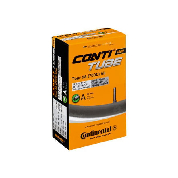 Continental Tour 28 All Innertube Schrader 40 mm - [32/42 - 622/635]