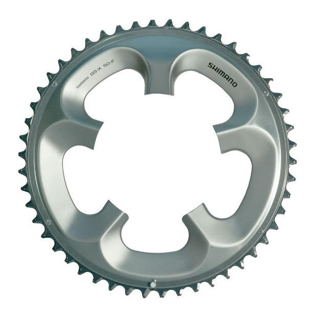 Shimano Ultegra FC-6750 Chainring Grey Silver - Outside