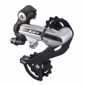 Shimano Acera RD-M360 Rear Derailleur - 7/8 Speed - Silver