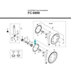 Shimano Bolt Chainring [M8 x 10.1] - Y1H598160