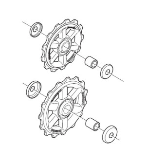 Shimano Altus RD-M310 Derailleur Pebbles