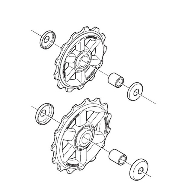 Shimano Altus RD-M310 Derailleur Pebbles