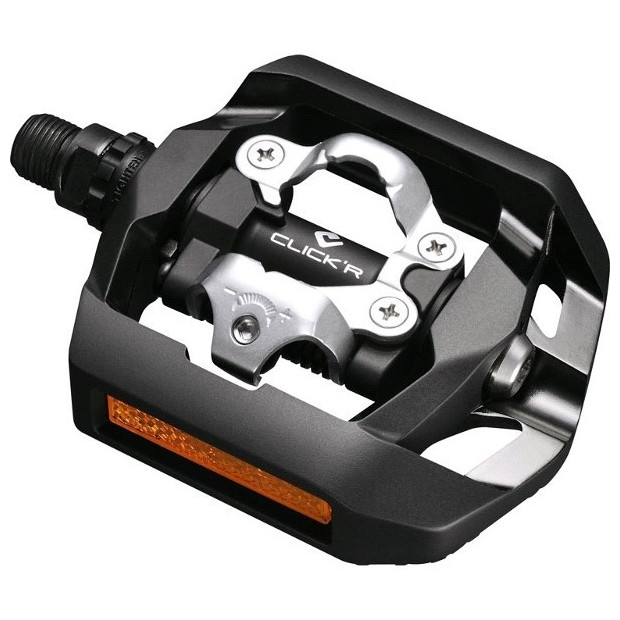 Shimano Click'R PD-T420 Trekking pedals - Black