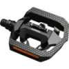 Shimano Click'R PD-T420 Trekking pedals - Black