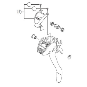 Front Cover Shimano Sora ST3400 (Y6LS98030) - x 1