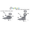 Shimano Alivio FD-M4000-TS6 Front Derailleur - Top Swing