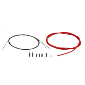 Shimano Optislik Y60198040 Shifting Set - Red