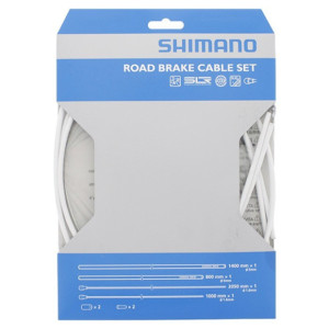 Shimano PTFE Brake set - White