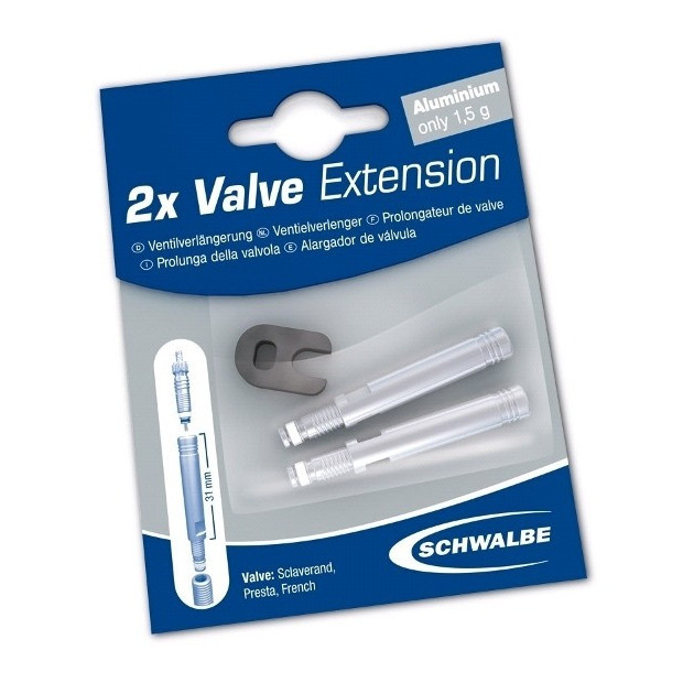 Valve Extension Schwalbe 17 mm (x2)