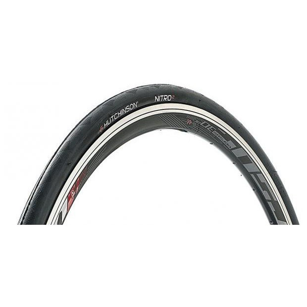 Hutchinson Nitro 2 TR Tyre 28' - Tube Type - 700x23 - Black