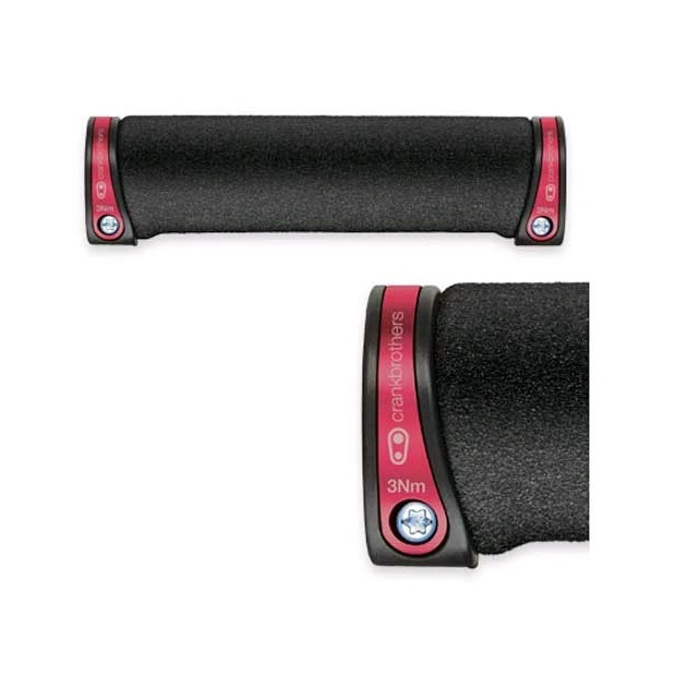 Crankbrothers Cobalt XC Bar grips (Black/Red)