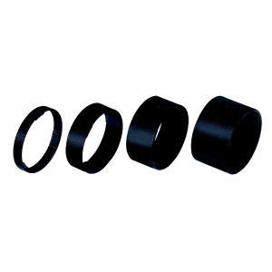 Spacers Kit  BBB BHP36 1' 1/8 ( 5 / 10 / 15 / 20) Black