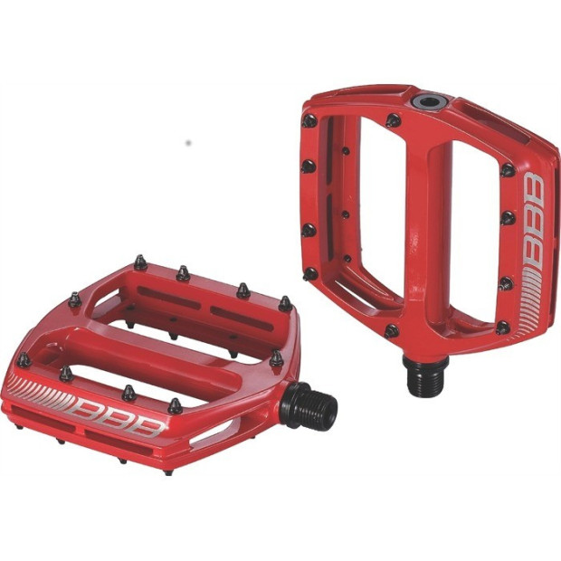 BBB CoolrideBPD-36  MTB Pedals - Red