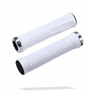 BBB Python 142mm Grip - White/Silver