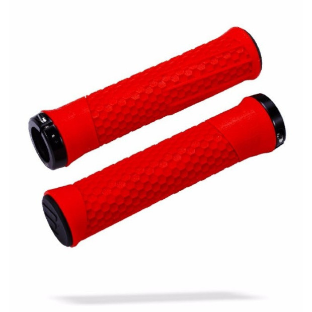 BBB Python 142mm Grip - Red/Black