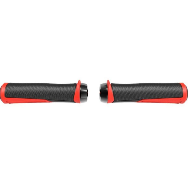 BBB Cabra 142mm Grip - Red/Black