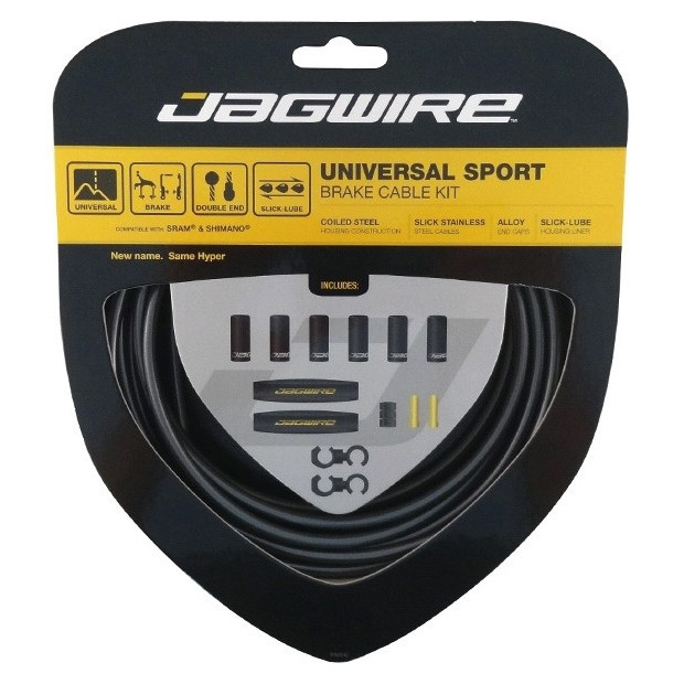 Brake Cable Kit Jagwire Universal sport -  Grey UCK410