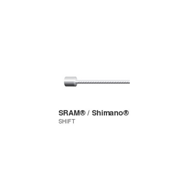 Jagwire Pro Stainless Poli Shimano/Sram Shifter Cable - [x1]