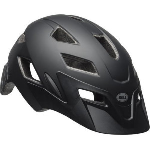 Bell Sidetrack Youth Helmet Matte Black/Silver
