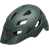 Bell Sidetrack Youth Helmet Matte Dark Green/Orange
