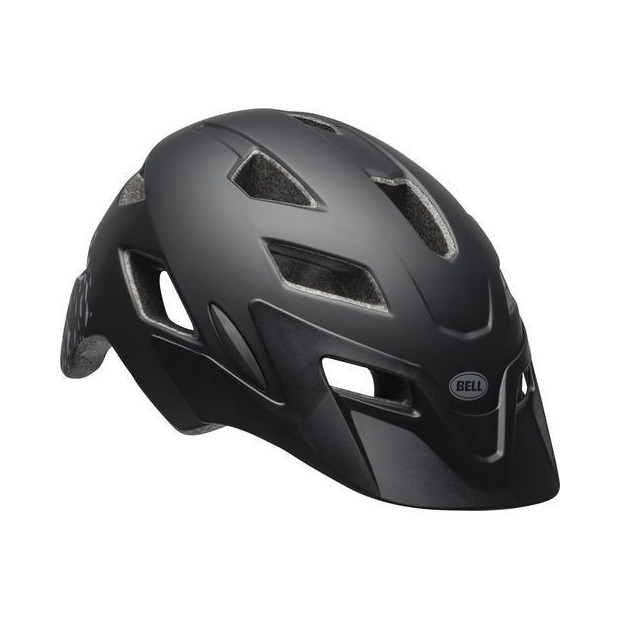 Bell Sidetrack Child Helmet - Matte Black/Silver