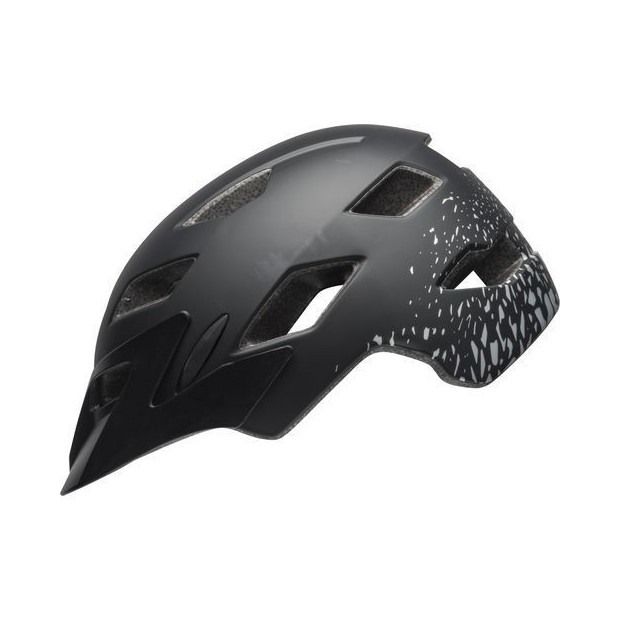 Bell Sidetrack Child Helmet - Matte Black/Silver