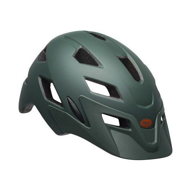 Bell Sidetrack Child helmet Matte Dark Green/Orange