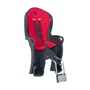 Hamax Kiss Child Bike Seat - Black/Red