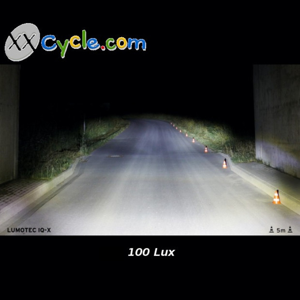 Busch & Müller IQ-X 100 Lux Front light [Black] - 164RTSNDI-01
