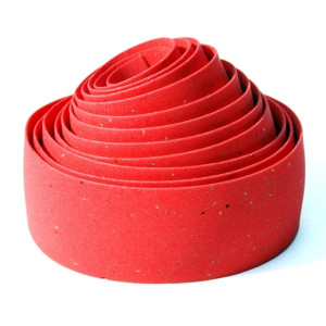 Bar tape BikeRibbon Cork Gel BTCG (Red)