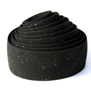 Bar tape BikeRibbon Cork Gel BTCG (Black)