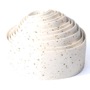 Bar tape BikeRibbon Cork Gel BTCG (White)