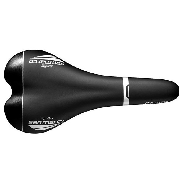 San Marco Monza Full-Fit Saddle - 131 mm - Black