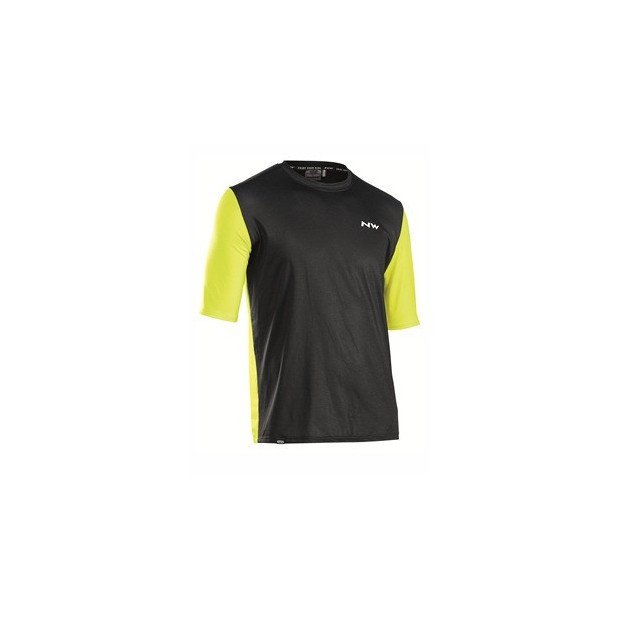 Northwave XTrail Short Sleeves MTB Jersey Black / Yellow