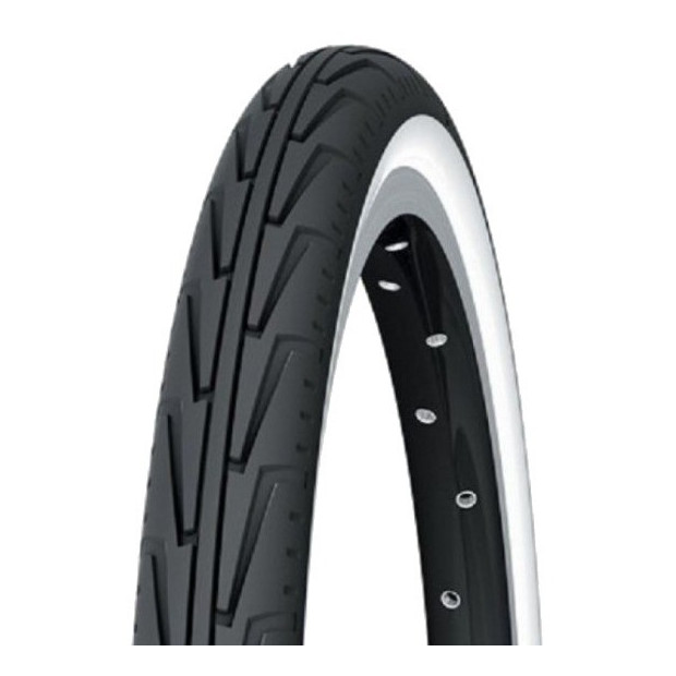 Michelin City Junior Child Tyre 24" (37-541) Black/White