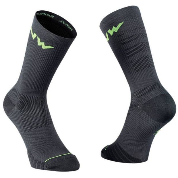 Northwave Extreme Pro Socks Black/Lime Fluo