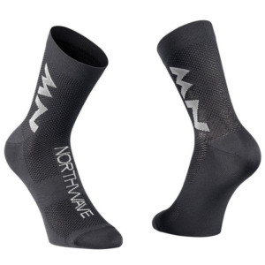 Northwave Extreme Air Mid Socks Black/Grey