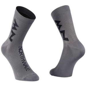 Northwave Extreme Air Mid Socks Yellow Anthracite/Black