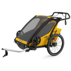 Thule Chariot Sport 2 Child Trailer Yellow/Black