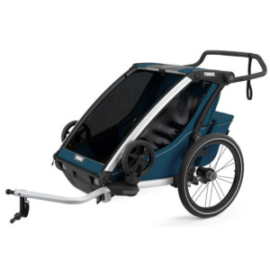 Thule Chariot Cross 2 Child Trailer Majolica Blue