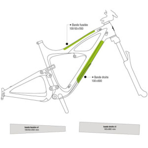 Ytwo CoatUp VBR300 Protect Bike Roller Matte 2 Pieces