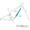 Ytwo CoatUp VBR300 Protect Bike Roller Matte Diagonal Tube